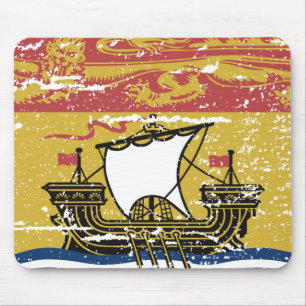 Vintage NEW BRUNSWICK Flag Mouse Pad