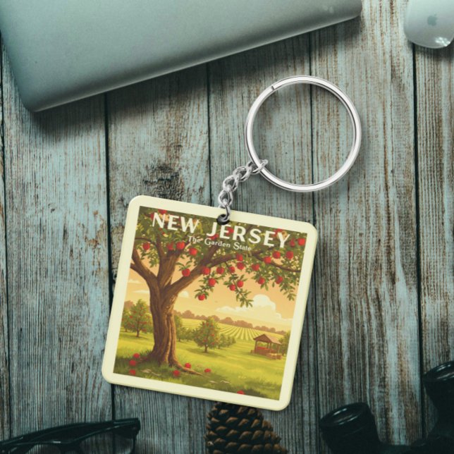 Vintage New Jersey Keychain (Creator Uploaded)