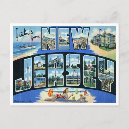 Vintage New Jersey Postcard