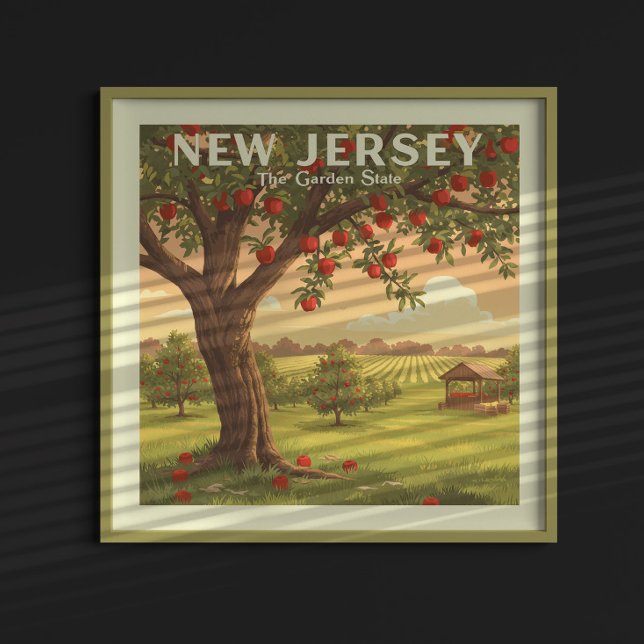 Vintage New Jersey Poster (Creator Uploaded)