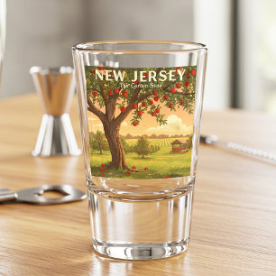 Vintage New Jersey Shot Glass