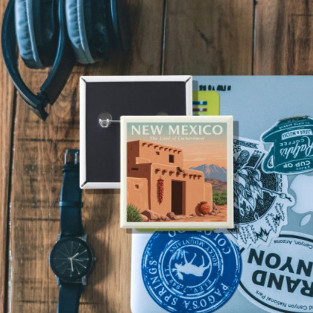 Vintage New Mexico Button (Creator Uploaded)