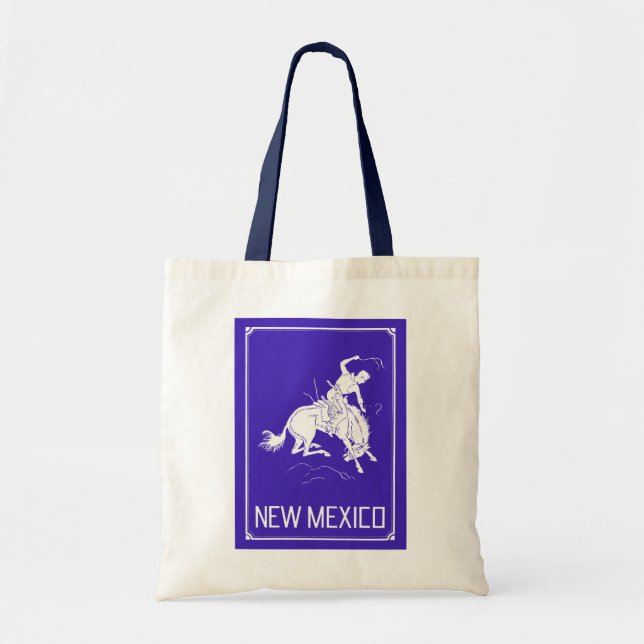 Vintage New Mexico Tote Bag (Front)