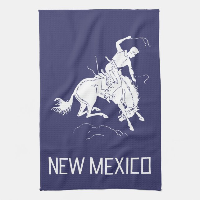 Vintage New Mexico Towel (Vertical)