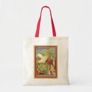Vintage New Orleans Gardening Seeds Poster Tote Bag