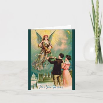 Vintage New Year's Card by ebhaynes at Zazzle