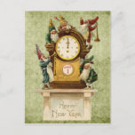 Vintage-new Years-gnames Holiday Postcard at Zazzle