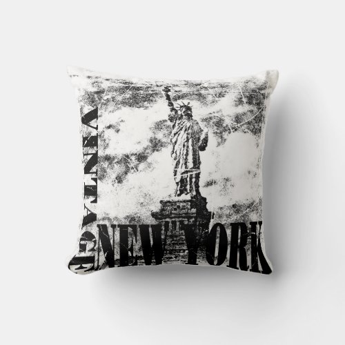 Vintage New York 2 _ Pillow