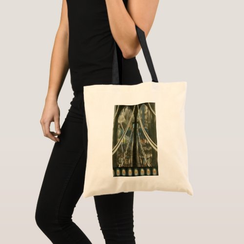 Vintage New York Architecture Brooklyn Bridge Tote Bag