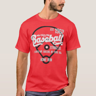 Vintage New York Baseball Est 1962 Baseball Fan T-Shirt