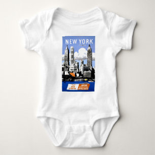 Vintage New York City Baby Bodysuit