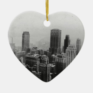 Vintage New York City Ceramic Ornament