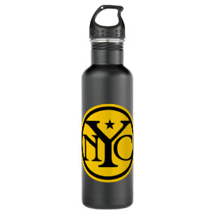 Vintage New York City Logo Water Bottle