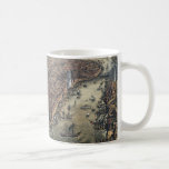 Vintage New York City, Manhattan, Brooklyn Bridge Coffee Mug