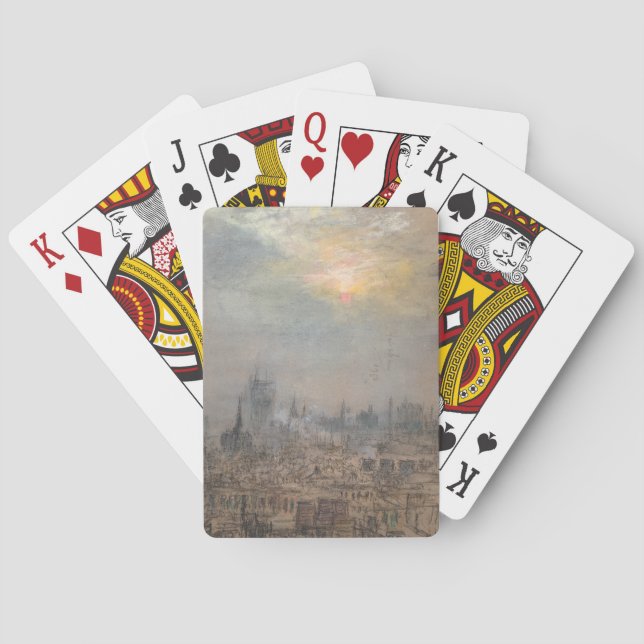 Vintage New York City Poker Cards (Back)