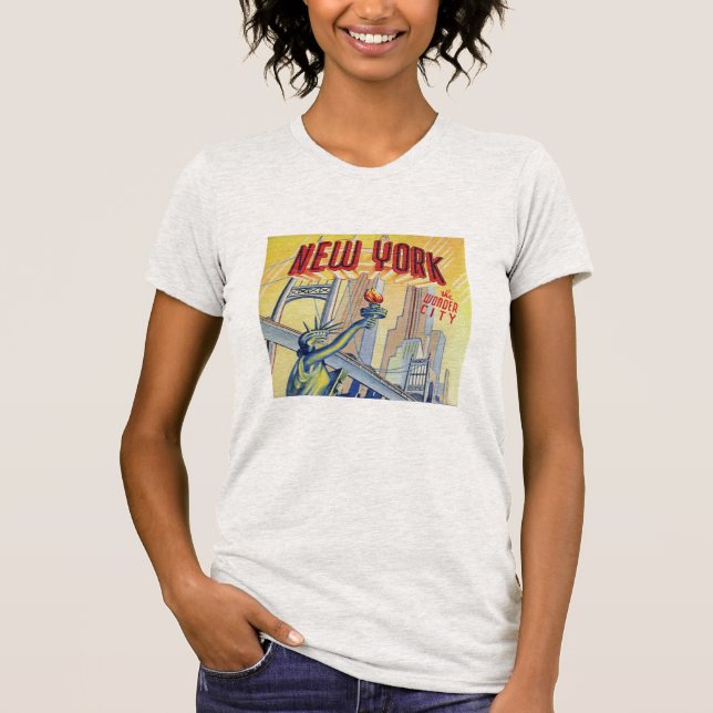 Vintage New York City Postcard Shirt (Front)