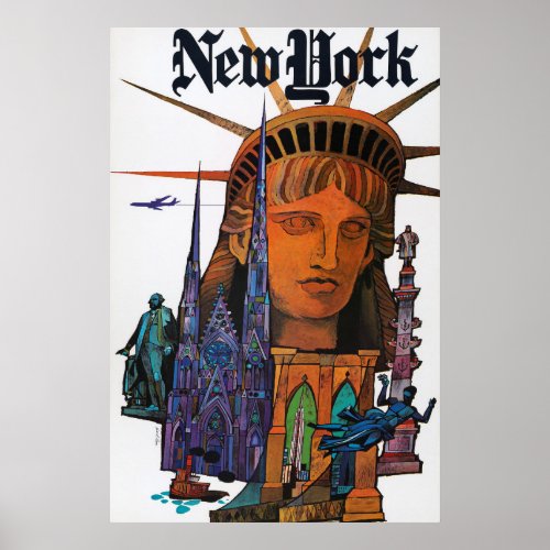 Vintage New York City Poster