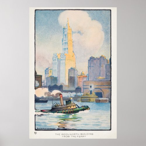 Vintage New York City Poster