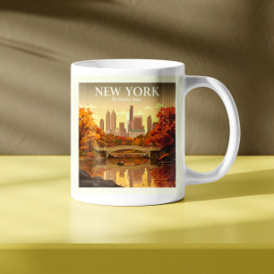 Vintage New York Coffee Mug