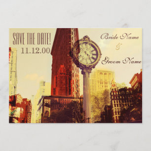 Vintage New York fifth avenue Invitation