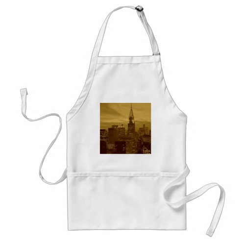 Vintage New York Manhattan Adult Apron