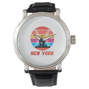 Vintage New York NY City Skyline Watch