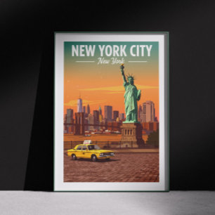 Vintage New York Poster
