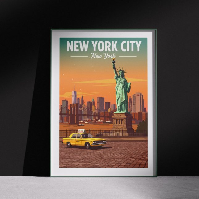  Vintage New York Poster (Creator Uploaded)