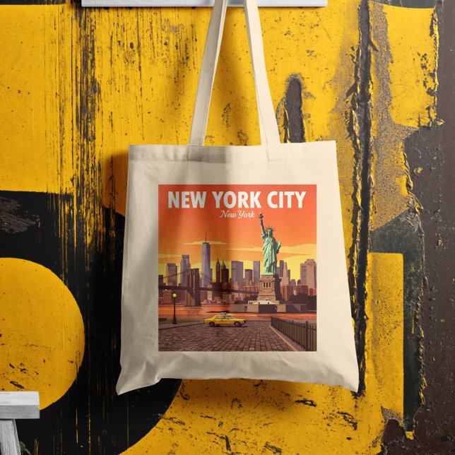 Vintage New York Tote Bag (Creator Uploaded)