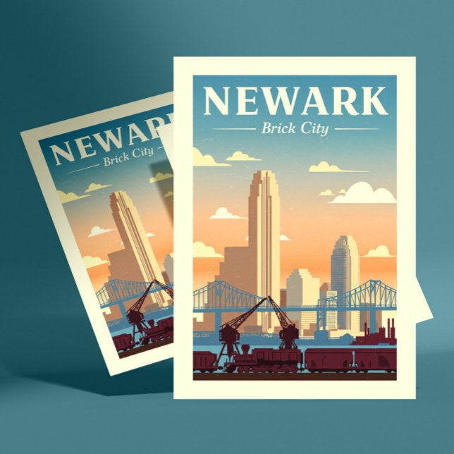 Vintage Newark New Jersey Postcard (Creator Uploaded)