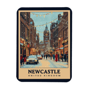 Vintage Newcastle Magnet