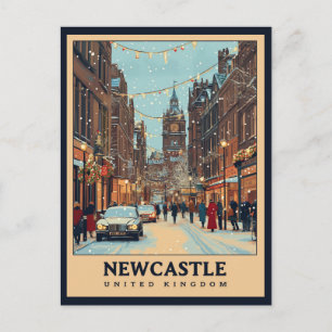 Vintage Newcastle  Postcard
