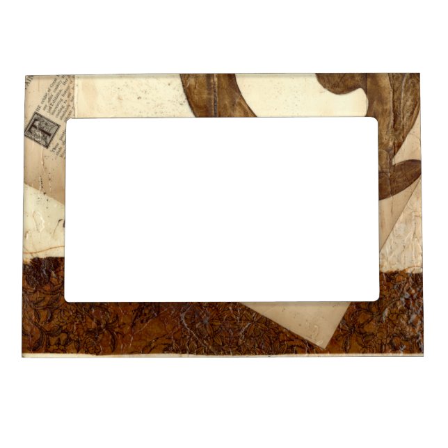 Vintage Newspaper Clipping Magnetic Frame (Front)