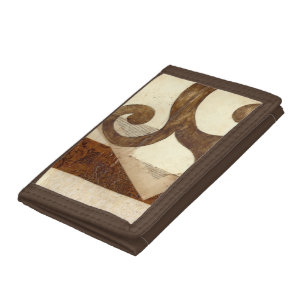 Vintage Newspaper Clipping Trifold Wallet