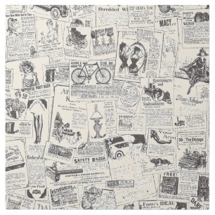 Vintage Newspaper  Gallery Wrap
