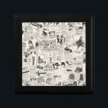 Vintage Newspaper  Gift Box<br><div class="desc">Vintage Newspaper</div>