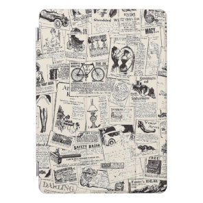 Vintage Newspaper   iPad Pro Cover
