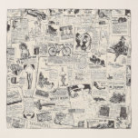 Vintage Newspaper Scarf<br><div class="desc">Vintage Newspaper</div>