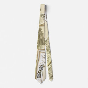 Vintage Newspaper Tie
