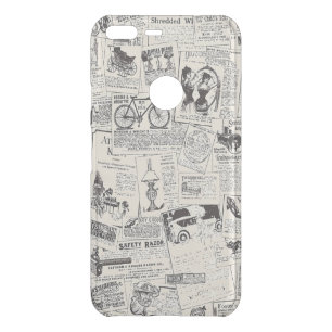 Vintage Newspaper   Uncommon Google Pixel XL Case