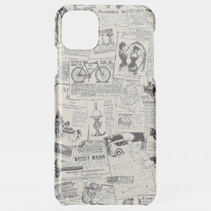 Vintage Newspaper  iPhone 11 Pro Max Case