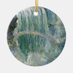 Vintage Niagara Falls Ceramic Ornament