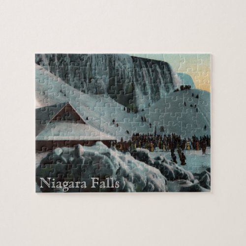 Vintage Niagara Falls Ice Puzzle
