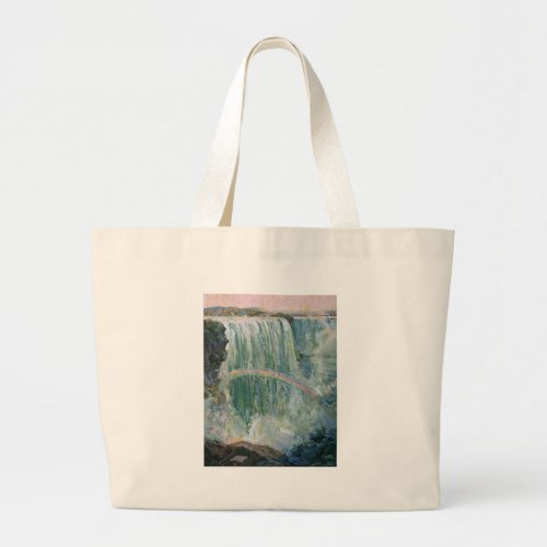 Vintage Niagara Falls Large Tote Bag