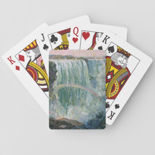 Vintage Niagara Falls Poker Cards