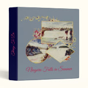 Vintage Niagara Falls Summer Binder