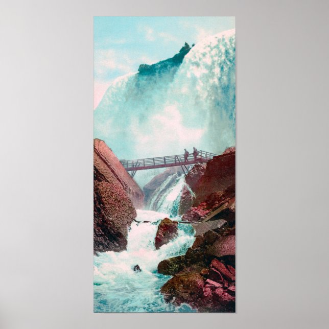 Vintage Niagara Falls Three - 1900 Poster (Front)