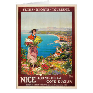 Vintage Nice Reine Cote D'Azur