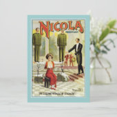 Vintage Nicola Magician Poster (Standing Front)
