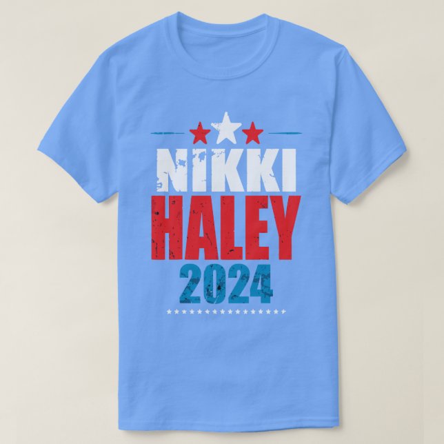 Vintage Nikki Haley 2024 T-Shirt (Design Front)